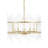 Eletto 5-Light Dimmable Glass Drum Chandelier-2031856677