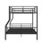Full XL Over Queen-Sized Metal Bunk Bed-1688565253