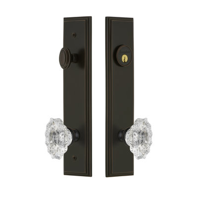 Carré Complete Entry Knob Set with Deadbolt