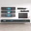 Fly 126" J 35TV Floating Grey Entertainment Centre-494755443