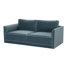 Clairah Misty Blue Modular Loveseat