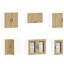 Kalmar Kitchen Cabinet Set-1562794710