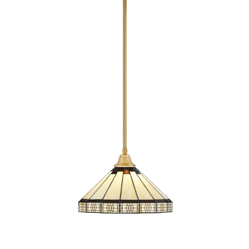 Luminaire suspendu Edge, Laiton New Age