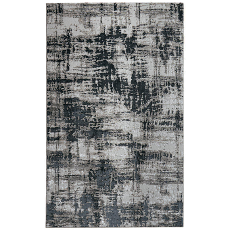 Devia Abstract Indoor Rug, Rectangle 9'2" x 12'