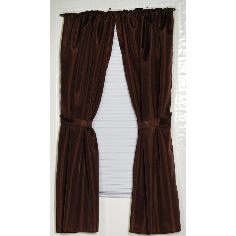 Jamarl Curtain Pair, Brown