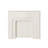 41.73"Modern Minimalist White Fireplace Mantel