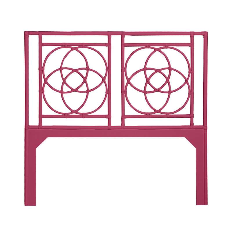Emilia Standard Bed, Queen, Hot Pink
