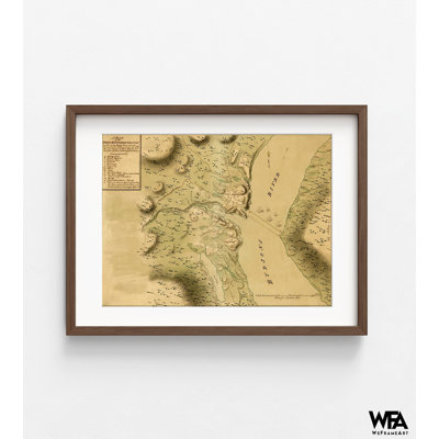 Plan des Forts Montgomery et Clinton, décor de chambre à coucher pour enfants, art mural scolaire, idées de chambre à coucher principale, décor de chambre d'amis, art de l'histoire des États-Unis