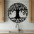 Handmade Traditional Plants & Flowers Wall Decor on Metal-10655200-13811872