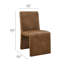 Chaise d'appoint en cuir Emory-117628606