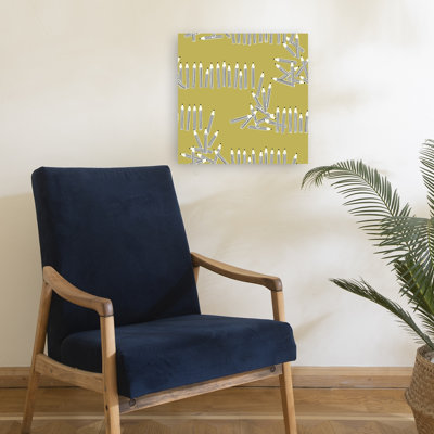 Creative Pencils Pattern Contemporary Architecture Wall Art Print