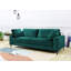 Etta 214.1Cm Velvet Square Arms Sofa-982565712