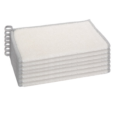 Set of 6 Kitchen Cloths Solid