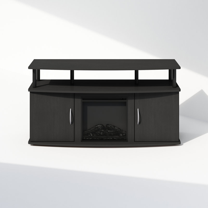 TV Stand for TVs up to 55" with Fireplace Included
