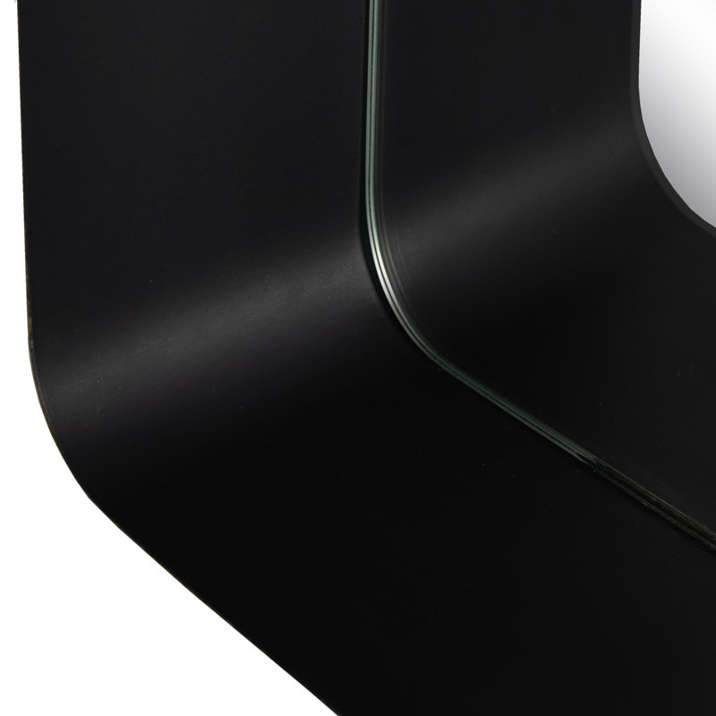 Rectangle Mirror with Shelves, 50  cm H x 20 cm W