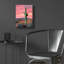 Vibrant Cactus Sunset - impression sans cadre-1041263152