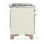 Majestic III Series 60 Inch Dual Fuel Range with 7 Sealed Burners, Griddle, Frenchtop in Antique White (Natural Gas, Copper Trim)-553012103-553012106-553012108
