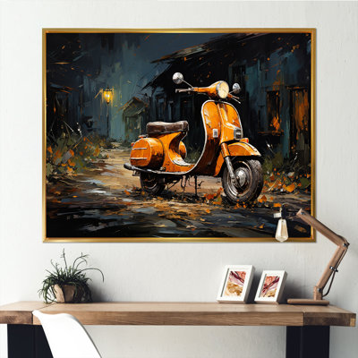 Scooter aventures sur toile