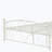 38.64'' Steel Bed Frame with Open Headboard-89150987