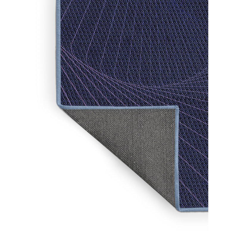 Geometric Indoor Rug, Rectangle 4' x 6'