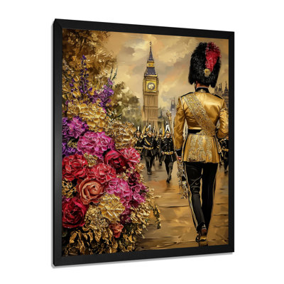 Glam Queen Guard In London II - United Kingdom Wall Art Living Room