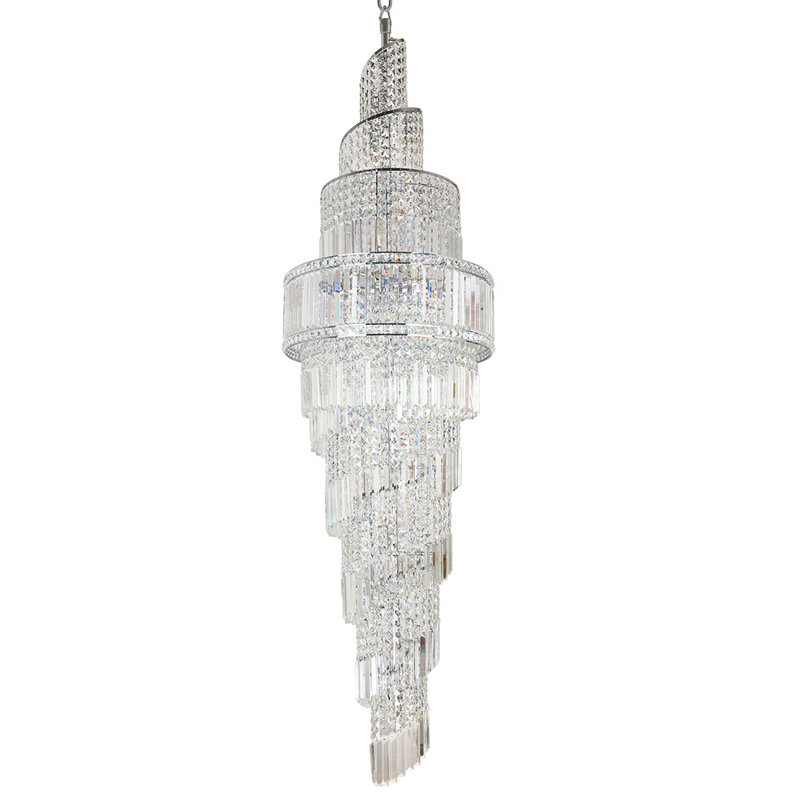 24 - Light Teardrop Chandelier