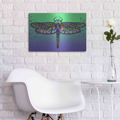 «Dragonfly» par Dean Russo sur métal