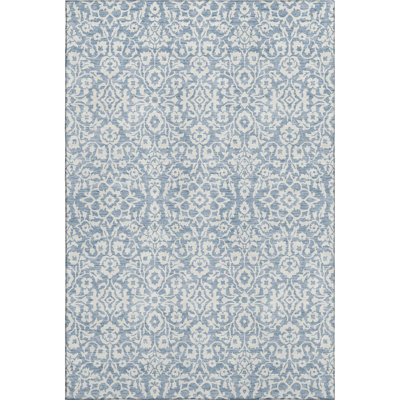 Premium Machine Washable Prisco Denim Rug