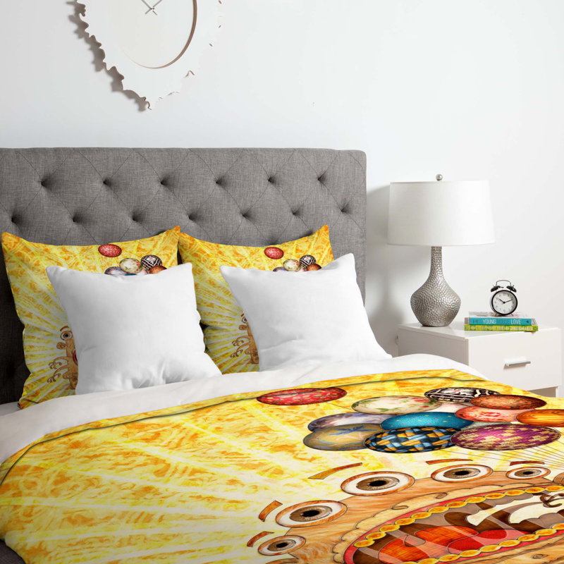 Jose Luis Guerrero Polyester Duvet Cover, King Duvet Cover + 2 King Shams