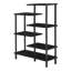 Zilla 101cm H x 80cm W Plastic Etagere Bookcase-1784839075