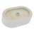 19.31X12.19 Inch White Ceramic Oval Vessel Bathroom Sink