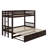 Twin Over Pull-Out Bunk Bed With Trundle-114748437