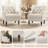 Luxury Tufted High Leg Armchair with Nailhead Trim and Plush Thick Padded Cushion-1604543671