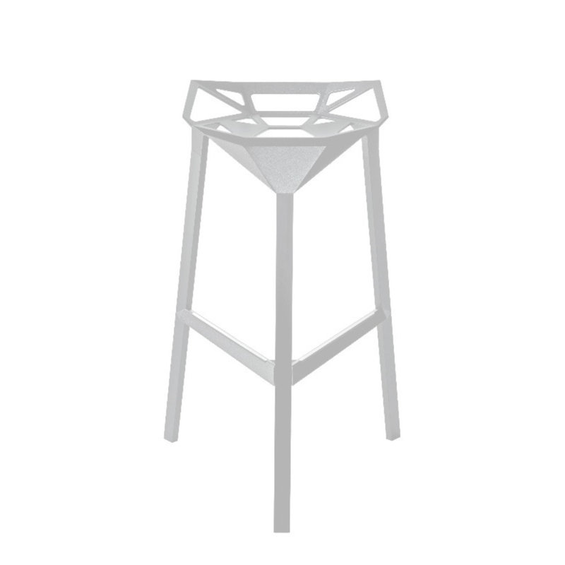 Tabouret de bar et de comptoir Isco, Tabouret de comptoir (siège d'une hauteur de 26 p