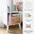 Jeven One Drawer Two Toned Wood Nightstand-1959756830