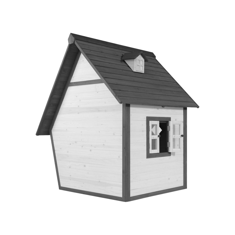 Cabin AXI 127cm W x 135cm D Outdoor Hemlock Wood Playhouse