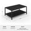Table basse avec cadre inférieur en acier Martha Stewart