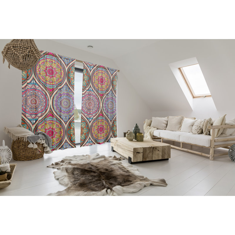 Slot Top Blackout Curtains, Width 147cm x Drop 300cm