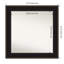 Mezzanine Espresso Non-Beveled Bathroom Wall Mirror-2073528030-2073528031