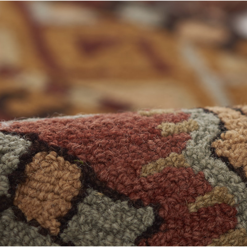 Tahoe Wool Southwestern Area Rug, Rectangle 9' x 12'