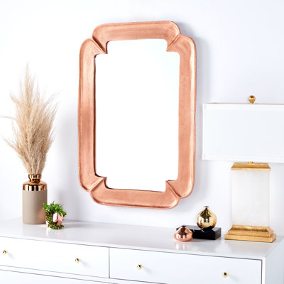 Metal Flat Wall Mirror