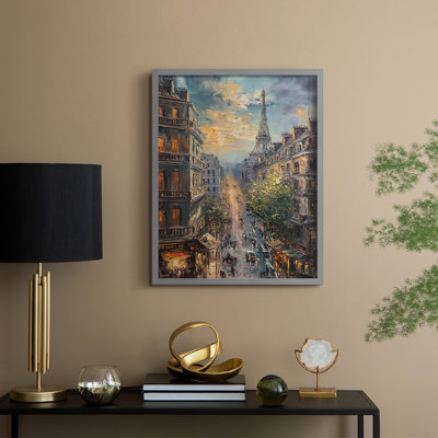 LANDSCAPES Series CECXCIV, reproduction encadrée - bois massif