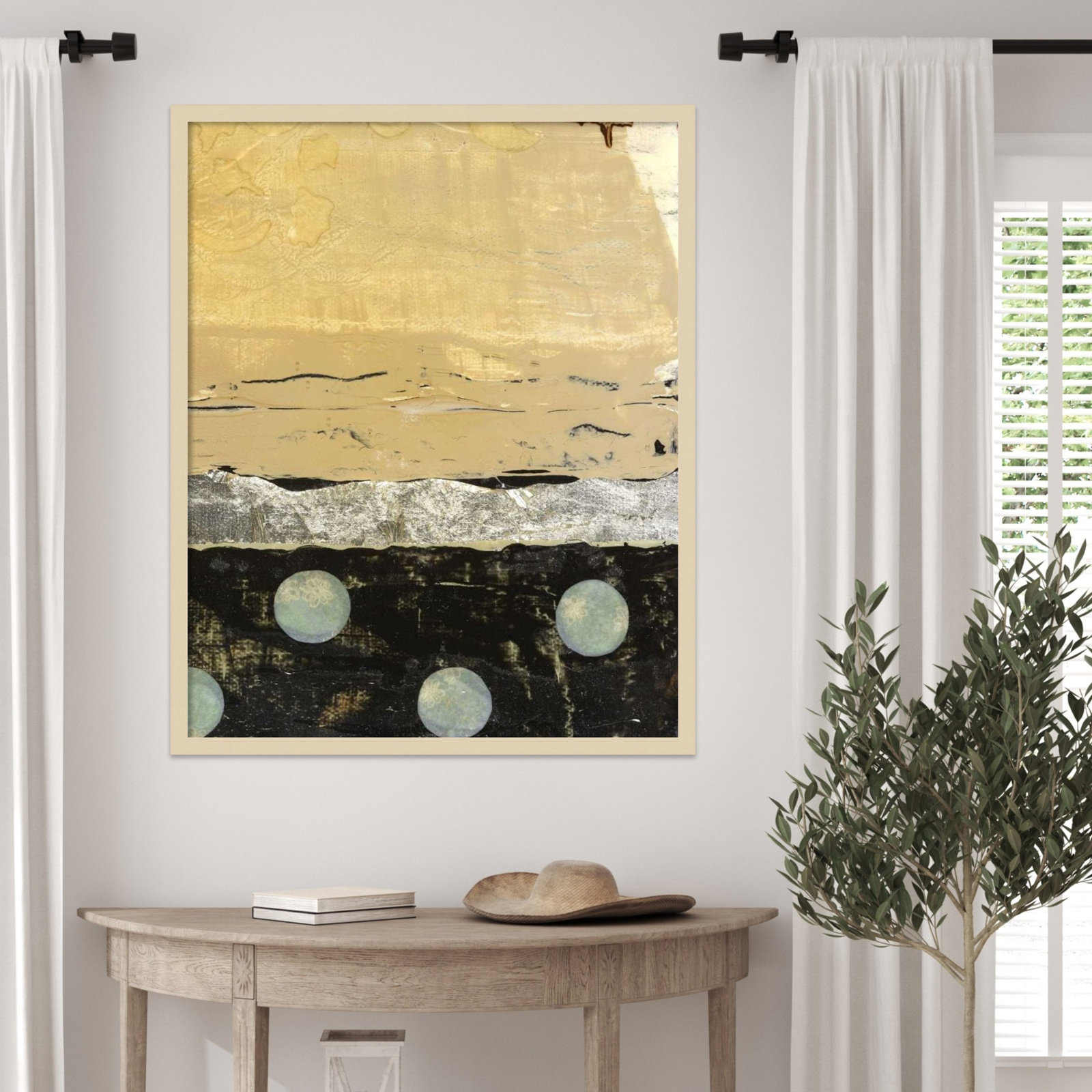 Dirty Weather II Print by Natalie Avondet, 33" H x 27" W, Brown