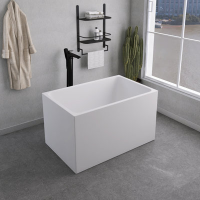 43'' x 28'' Freestanding Acrylic Bathtub