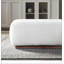 Banc Kelvin Ivory Boucle
