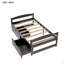 Lit plateforme simple avec deux tiroirs-1540560067