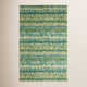 Paint Chip Moss Hand Micro Hooked Wool Rug