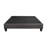 Twin Xl Platform Bed Base In Dark Grey, Contemporary Style, Upholstered , Simple Installation Steps Grey Base, Soft Fabric, Easy To Assemble-124719642