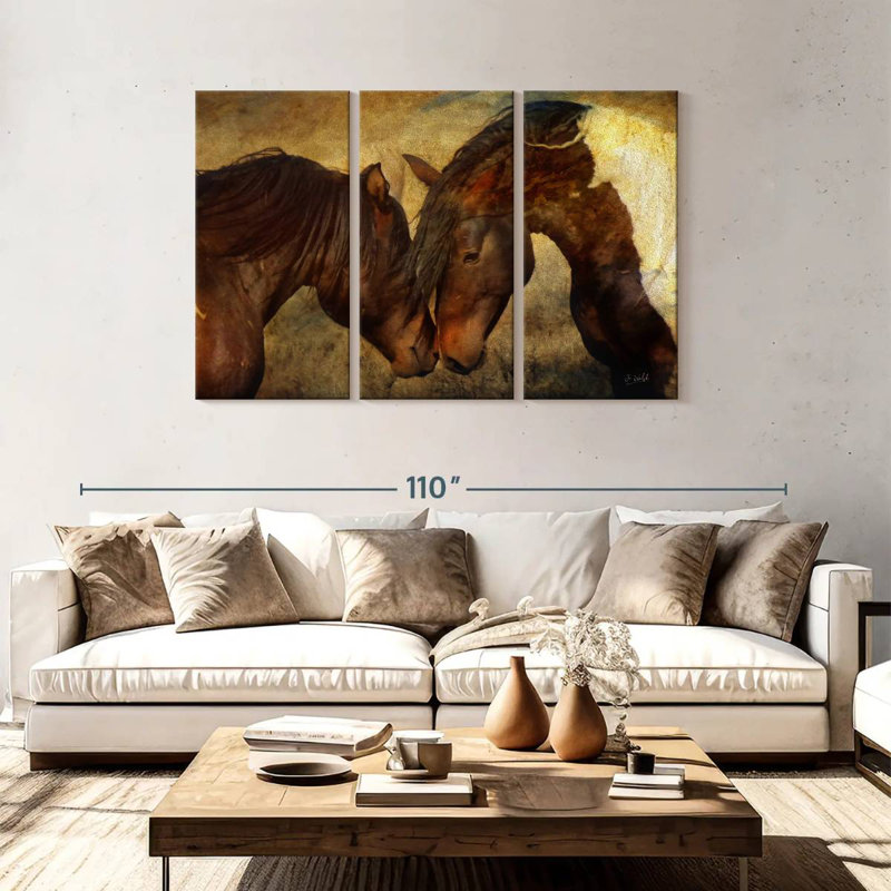 Brampt Best Friends, 48" H x 74" W