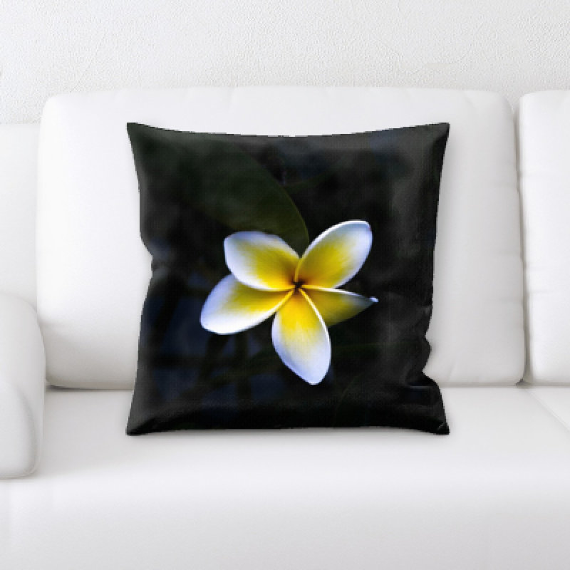 Coussin décoratif fleurs
